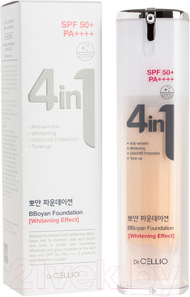 Изображение товара Тональный крем Dr. Cellio Dr.G50 4 In 1 Foundation Bboyan тон 23 Natural Beige