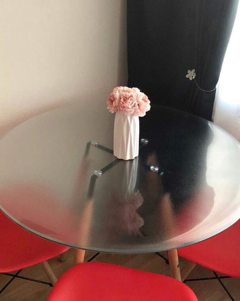 Изображение товара Пленка защитная для стола Stolstyle ПВХ Круг 75см 1.8мм (рифленый)