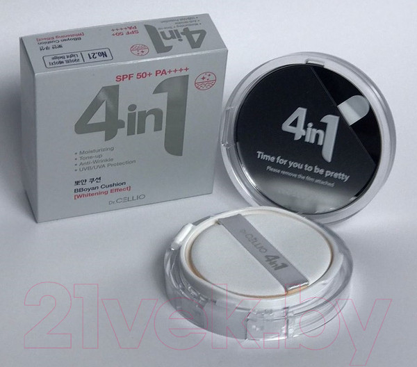 Изображение товара Кушон Dr. Cellio Dr.G50 4 In 1 Bboyan Cushion Whitening тон 21