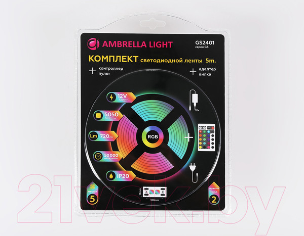 Изображение товара Светодиодная лента Ambrella GS2401