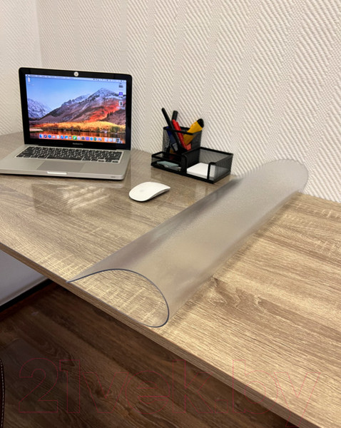 Изображение товара Пленка защитная для стола Stolstyle ПВХ 65x150см 1.8мм (рифленый)