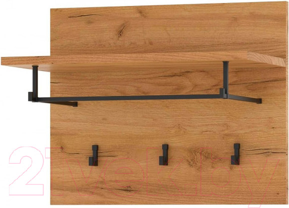 Изображение товара Вешалка для одежды Памир Гретта 500 (крафт золотой/белый)