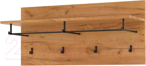 Изображение товара Вешалка для одежды Памир Гретта 900 (крафт золотой/белый)