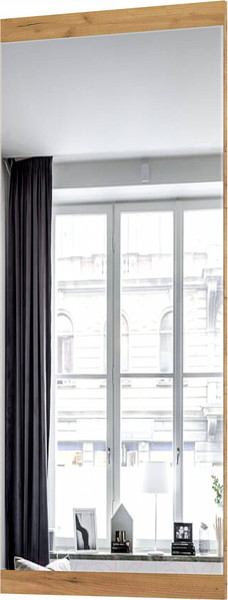 Изображение товара Зеркало Памир Гретта 500 (крафт золотой/белый)