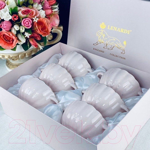 Изображение товара Набор чаш бульонных Lenardi Multicolor 133-375 (6шт)