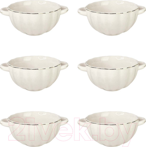 Изображение товара Набор чаш бульонных Lenardi Multicolor 133-375 (6шт)