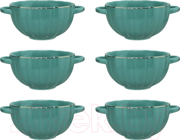 Изображение товара Набор чаш бульонных Lenardi Multicolor 133-381 (6шт)