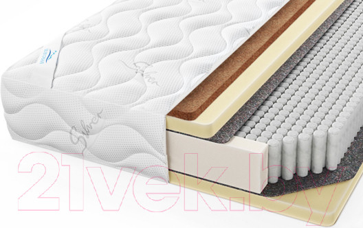 Изображение товара Матрас Seven Dreams Twin Foam Coco Lux 415497 (160x190)