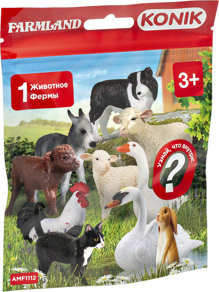 Изображение товара Игрушка-сюрприз Konik Животные фермы / AMF1112