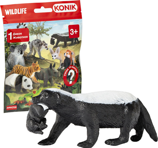 Изображение товара Игрушка-сюрприз Konik Дикие животные / AMW2128