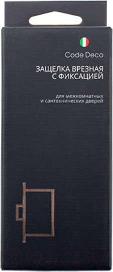 Изображение товара Защелка врезная с фиксацией Code Deco 5600-WC-CR
