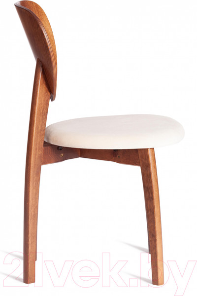 Изображение товара Стул Tetchair Diamante мягкое сиденье (коричневый/Tenerife Cream)