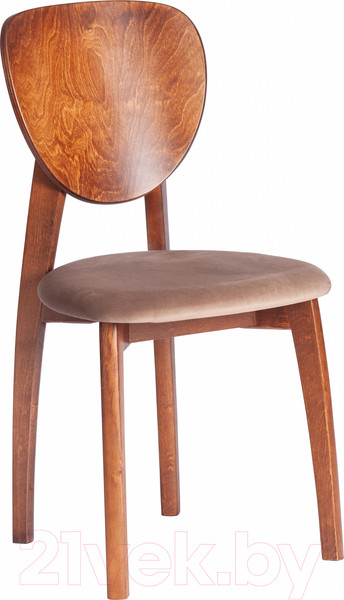 Изображение товара Стул Tetchair Diamante мягкое сиденье (коричневый/Tenerife Mocco)