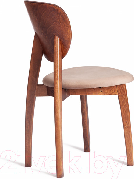 Изображение товара Стул Tetchair Diamante мягкое сиденье (коричневый/Tenerife Mocco)