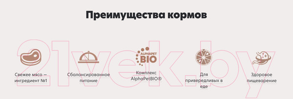 Изображение товара Сухой корм для собак AlphaPet Superpremium Adult для мелких пород с индейкой и рисом / 121100 (500г)