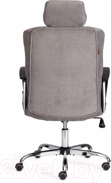 Изображение товара Кресло офисное Tetchair Oxford хром/флок (серый)