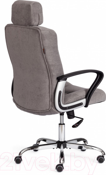 Изображение товара Кресло офисное Tetchair Oxford хром/флок (серый)