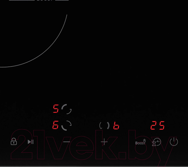 Изображение товара Индукционная варочная панель Krona Magier 45 BL 3BTK / КА-00005760