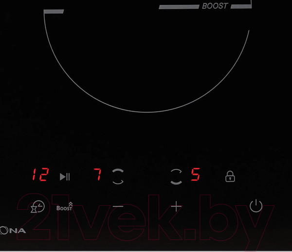 Изображение товара Индукционная варочная панель Krona Magier 30 BL 2BTK / КА-00005759