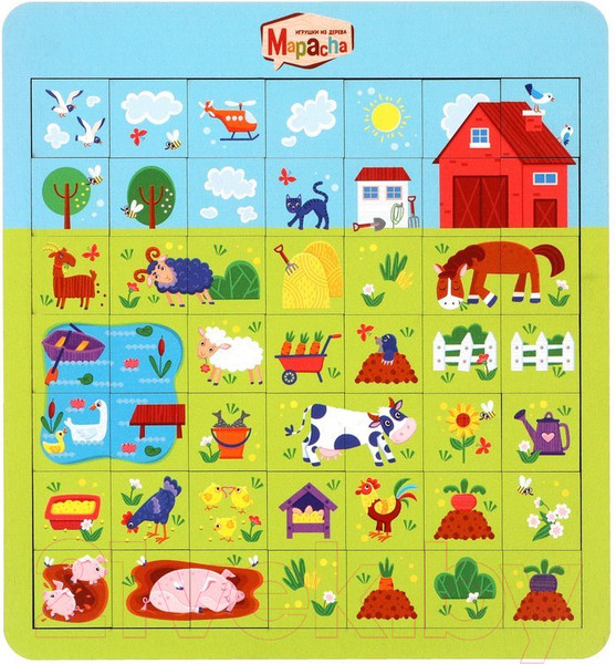 Изображение товара Развивающая игра Mapacha Лето в деревне / 962209