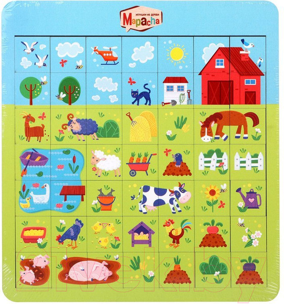Изображение товара Развивающая игра Mapacha Лето в деревне / 962209