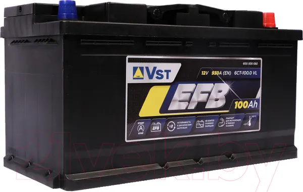 Изображение товара Автомобильный аккумулятор VST 600500093 (100 А/ч)