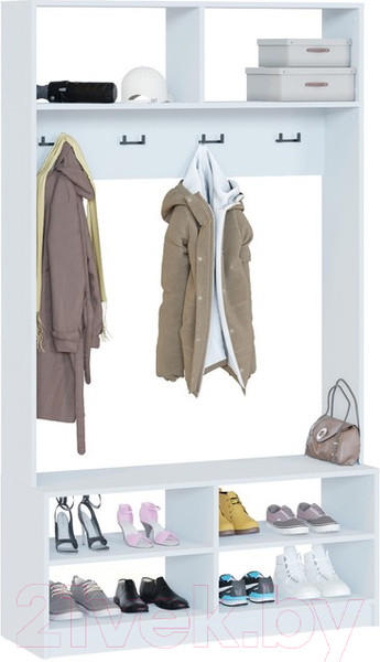 Изображение товара Секция в прихожую Сокол-Мебель ВШ-9 (белый)