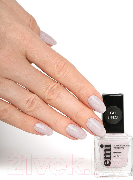 Изображение товара Лак для ногтей E.Mi Ультрастойкий Gel Effect Розовая соль №171 (9мл)