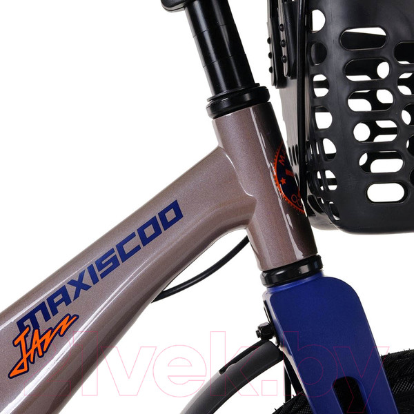 Изображение товара Детский велосипед Maxiscoo Jazz Pro 16 2024 / MSC-J1635P (серый жемчуг)