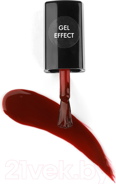 Изображение товара Лак для ногтей E.Mi Ультрастойкий Gel Effect Рубиновая рулетка №174 (9мл)