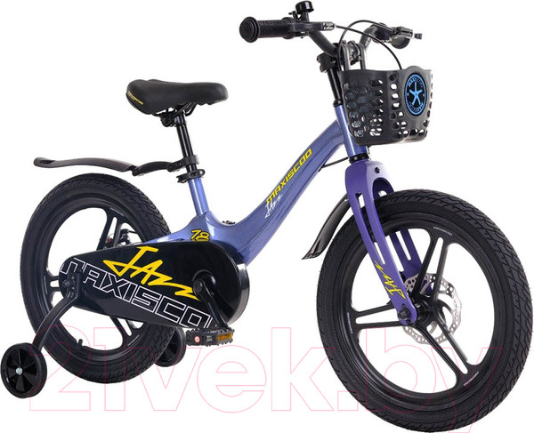 Изображение товара Детский велосипед Maxiscoo Jazz Pro 18 2024 / MSC-J1831P (синий карбон)