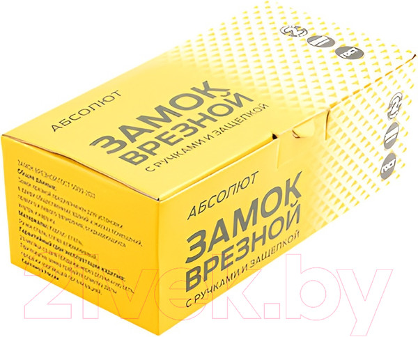 Изображение товара Замок врезной Зенит Абсолют ЗВ4-60/07 (медь)