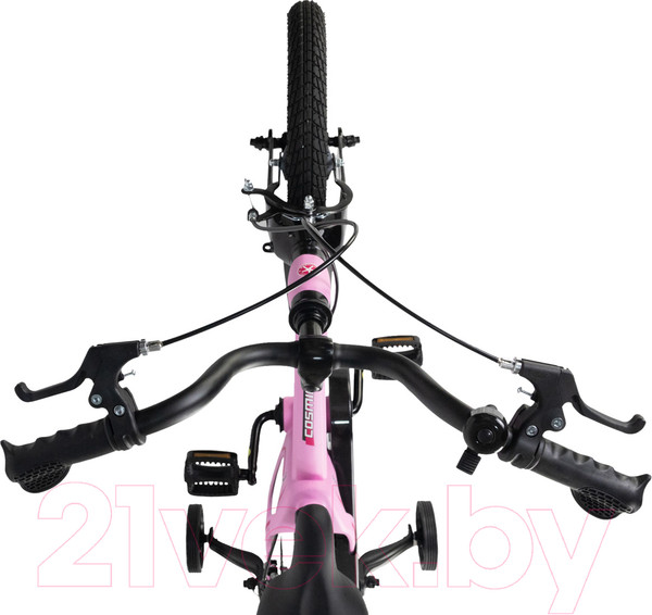 Изображение товара Детский велосипед Maxiscoo Cosmic Стандарт Плюс 14 2024 / MSC-C1431 (розовый матовый)