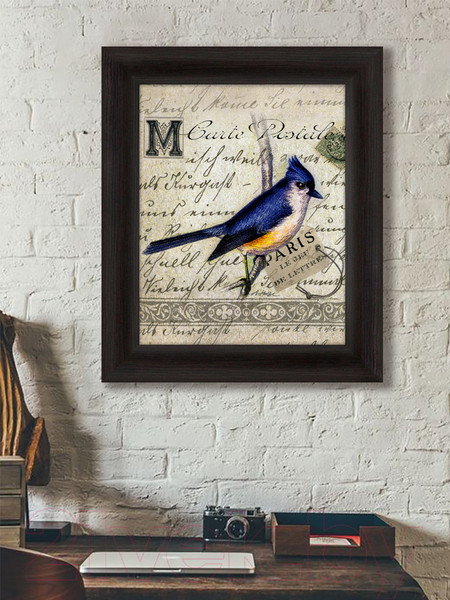 Изображение товара Картина Декарт Редкая птичка 1 8Л1652 (в раме)