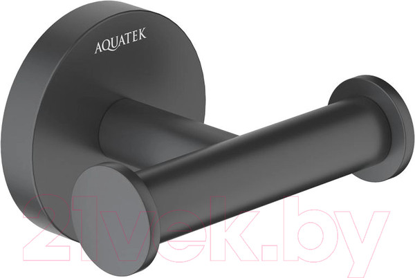 Изображение товара Крючок для ванной Aquatek Оберон AQ4202MB (черный матовый)