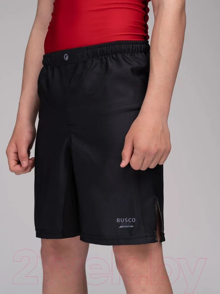 Изображение товара Шорты для единоборств RuscoSport Only Black детские для ММА (S)