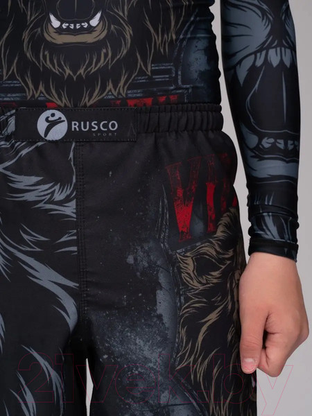 Изображение товара Шорты для единоборств RuscoSport Lion детские для ММА (XL)