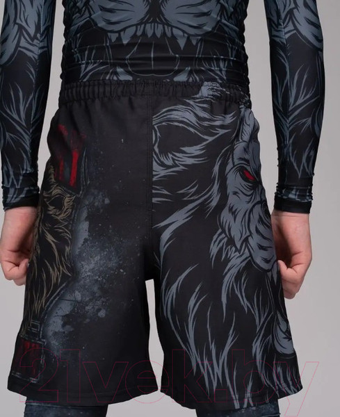 Изображение товара Шорты для единоборств RuscoSport Lion детские для ММА (2XL)