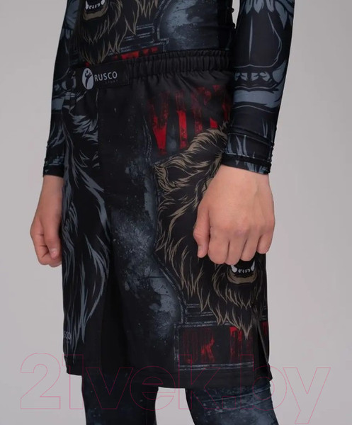 Изображение товара Шорты для единоборств RuscoSport Lion детские для ММА (2XL)