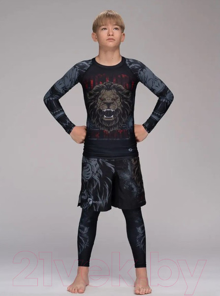 Изображение товара Шорты для единоборств RuscoSport Lion детские для ММА (2XL)