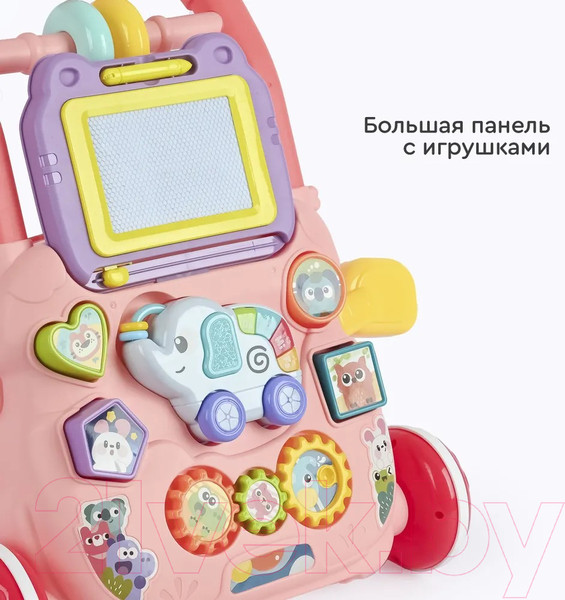 Изображение товара Ходунки-каталка Tomix Elephant / HE0811 (Pink)