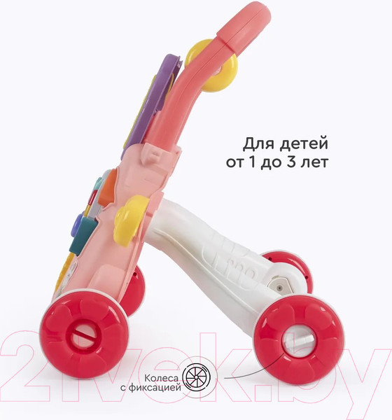 Изображение товара Ходунки-каталка Tomix Elephant / HE0811 (Pink)