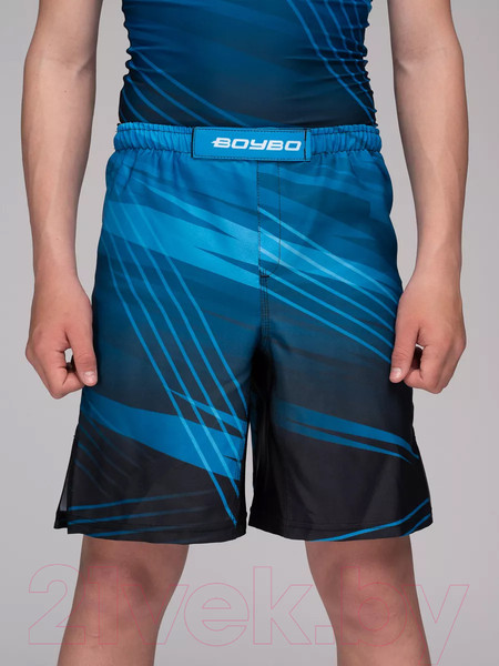 Изображение товара Шорты для единоборств BoyBo Challenger детские для ММА (XL, blue)