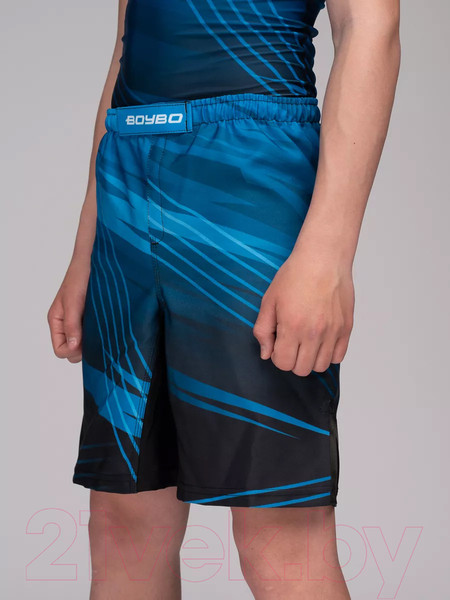 Изображение товара Шорты для единоборств BoyBo Challenger детские для ММА (XL, blue)