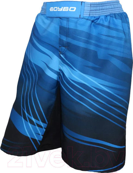 Изображение товара Шорты для единоборств BoyBo Challenger детские для ММА (XL, blue)