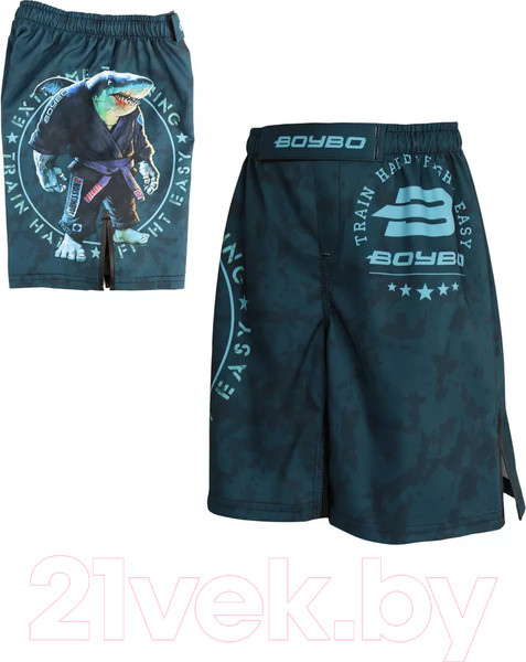 Изображение товара Шорты для единоборств BoyBo Shark детские для ММА (3XL)