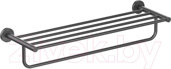 Изображение товара Полка для полотенца Aquatek Европа AQ4115MB (черный матовый)