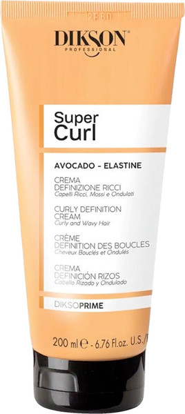 Изображение товара Крем для укладки волос Dikson Curl Definition с маслом авокадо и эластином (200мл)