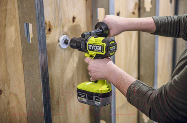Изображение товара Аккумуляторная дрель-шуруповерт Ryobi One + RPD18X-2C52S / 5133005527