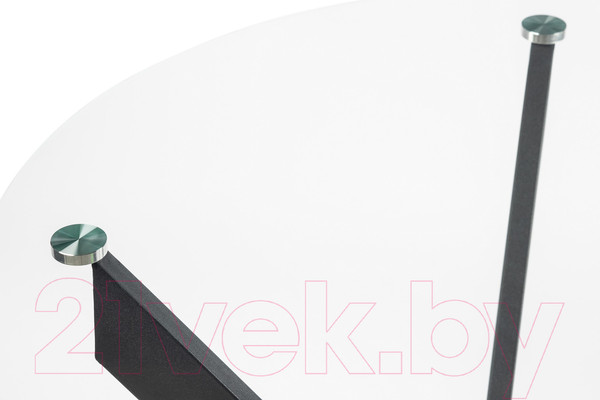 Изображение товара Обеденный стол Mio Tesoro Астро Ф80 (стекло/черный)